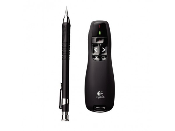 Presenter Logitech Brezžični R400 rdeči laser (910-001356)