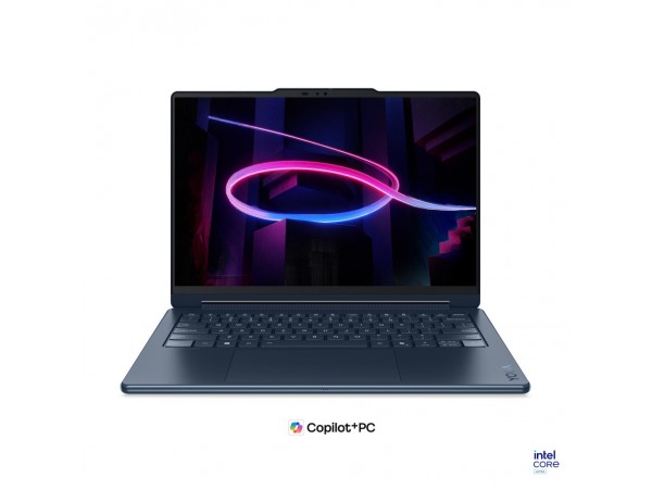 Prenosnik Lenovo 35,5 cm (14,0") Yoga 9 2-in-1 2880x1800 OLED na dotik 500nit 120Hz Ultra 7-355/32GB/SSD1TB/BL/AI Chip: 49 TOPs/ALU/Intel Graphics/Win11Pro (83SE001GSC)