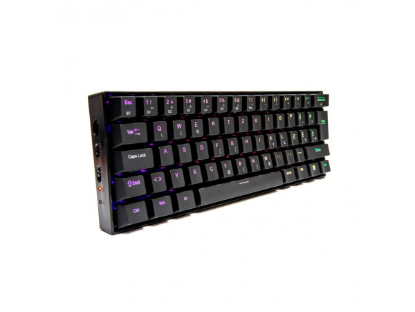 Gaming Tipkovnica USB-C Redragon DRACONIC K530 | SLO gravura črna RGB rjava stikala (10467)