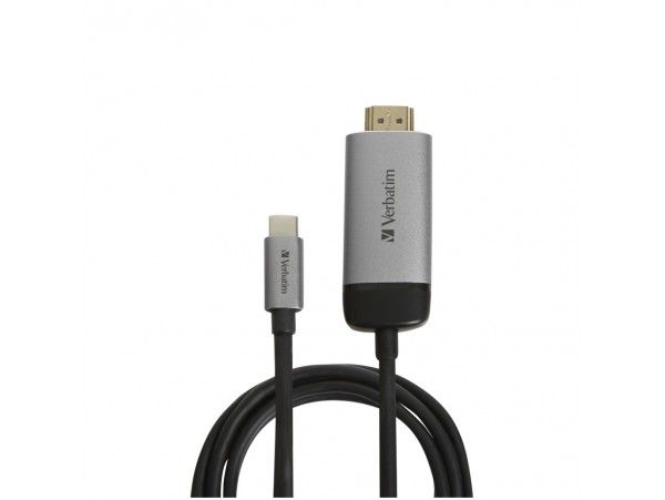 Adapter USB-C => HDMI 4K 1,50m Verbatim (49144)