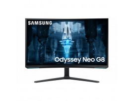 Monitor Samsung 81,3 cm (32,0") LS32BG850NPXEN 3840x2160 Curved Gaming 240Hz VA MiniLED 1ms 2xHDMI DisplayPort 2xUSB3.0 Pivot  DCI-P3-95% FreeSync Premium PRO Quntum HDR2000 Odyssey NEO G8