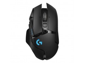 Miš brezžična, USB gaming Logitech G502 Hero 25600DPI LightSpeed črna (910-005568)