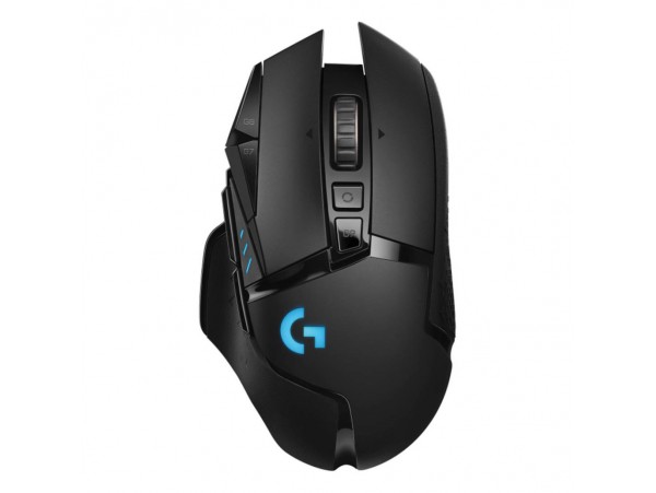 Miš brezžična, USB gaming Logitech G502 Hero 25600DPI LightSpeed črna (910-005568)