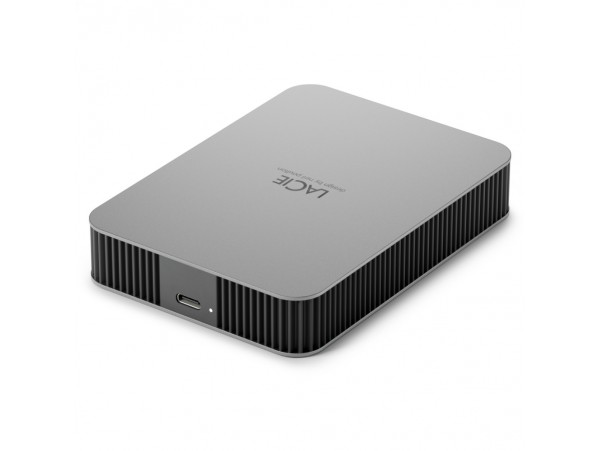 Prenosni disk 6,4cm (2,5") 4TB USB-C 3.0 LaCie Mobile Drive - srebrn