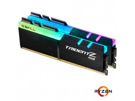 DDR4 16GB 3600MHz CL18 KIT (2x 8GB) G.Skill RGB Trident Z XMP2.0 1,35V Gaming črna (F4-3600C18D-16GTZRX)