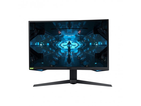 Monitor Samsung 68,6 cm (27,0") C27G75TQSR-U 2560x1440 Curved Gaming 240Hz VA 1ms HDMI 2xDisplayPort 2xUSB3.0 Pivot  DCI-P3-95% FreeSync Premium PRO HDR600 OdysseyG7 Rabljen, vidni sledovi uporabe