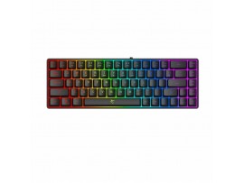 Gaming Tipkovnica Žična WHITE SHARK Ronin US | SLO gravura črna RGB (GK-2201 RONIN-B-HR)