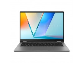 Prenosnik Asus 35,5 cm (14,0") Vivobook 14 Flip 1920x1200 OLED na dotik 300nit Ultra 7-258V/32GB/SSD1TB/BL/AI Chip: 47 TOPs/ALU-ABS/Intel Arc/Win11Home (90NB14Y1-M00LV0)