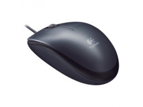 Miš  Logitech USB M90 Optična črna (910-001793)