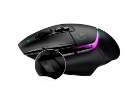 Miš Logitech brezžična G502 X Plus Premium optična gaming črna LightSpeed 25600DPI RGB (910-006163)
