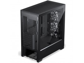PHANTEKS ECLIPSE G370A TEMPERED GLASS D-RGB LED ATX črno ohišje