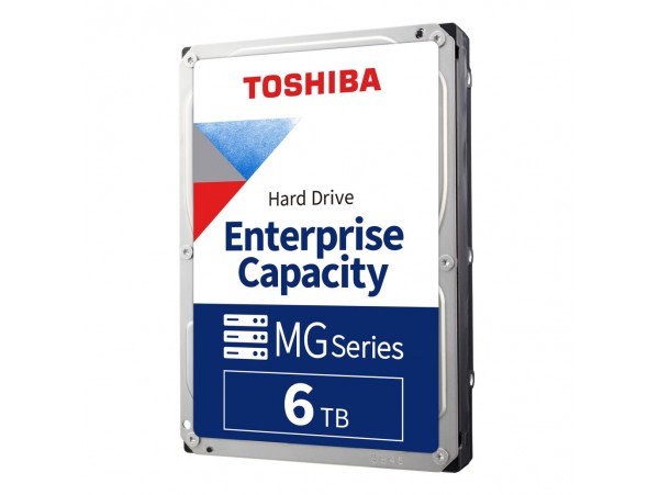 Trdi disk 3,5" 6TB SATA Toshiba MG Series Enterprise 7200rpm 256MB (MG08ADA600E)