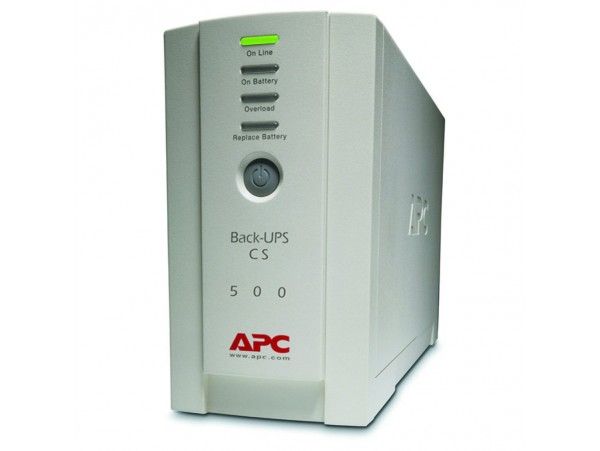 UPS APC Back-UPS CS BK500EI Offline 500VA 300W UPS brezprekinitveno napajanje (BK500EI)