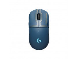 Miš Logitech brezžična optična gaming G PRO LOL Wave 2 modra (za levičarje in desničarje) LightSpeed senzor (910-006451)