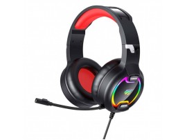 Slušalke žične naglavne 1x 3,5mm stereo Havit GAMENOTE H2233D gaming RGB