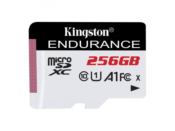 Spominska kartica microSDXC 256GB Kingston Endurance 95MB/s/45MB/s U1 V10 UHS-I Video snemanje (SDCE/256GB)