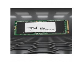 Disk SSD M.2 NVMe PCIe 4.0 480GB Crucial E100 2280 4500/2500MB/s (CT480E100SSD8)
