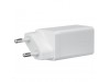 Hišni polnilec 100-240V => Asus 65W 2xUSB-C za mobilne telefone s priloženim kablom USB-C bel(AC65-05)