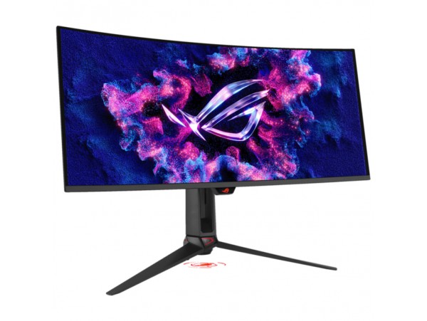 Monitor Asus 86,4 cm (34,0") PG34WCDN 3440x1440 Curved Gaming 360Hz OLED 0,03ms 2xHDMI DisplayPort USB-C 90W 3xUSB3.2 HAS  DCI-P3-99% FreeSync Premium PRO G-Sync Compatible KVM HDR400 ROG Swift