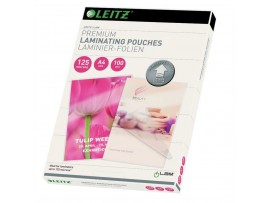 Žepki za plastificiranje leitz a4 125mic s smernimi puščicami 1/100 74810000