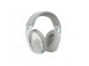 Slušalke brezžične Logitech naglavne z mikrofonom BT/ USB Lightspeed G321 bele USB-C polnjenje Gaming (981-001569)