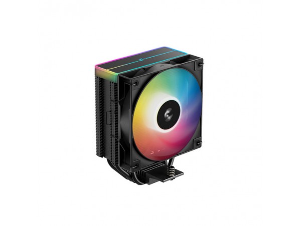 Zračni hladilnik DeepCool AG400 BK V2 - 120mm 154mm ARGB črna (AG400 BK ARGB V2)
