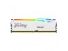 DDR5 32GB 6000MHz CL30 KIT (2x16GB) Kingston RGB Fury Beast 1,4V bela (KF560C30BWEAK2-32)