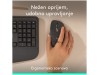 Miš brezžična + Bluetooth Logitech Signature Comfort Plus M850 L velikost grafitna (910-007715)