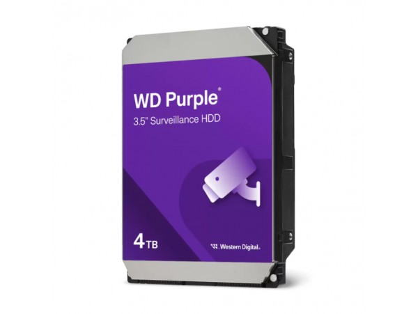 Trdi disk 3,5" (88,9mm) 4TB SATA WD Purple 5400rpm 128MB (WD44PURZ)