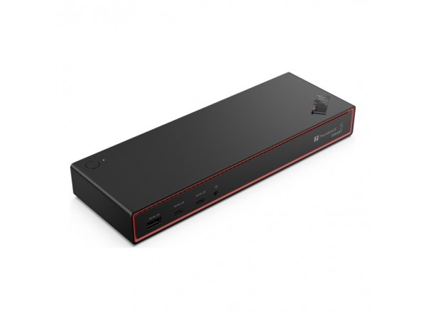 Priklopna postaja USB-C => Lenovo Thunderbolt 5 Smart 7500 1xHDMI 2xDisplayPort 2xUSB3.0 4xUSB-C 265W 1xLAN 2,5Gb 1x3,5mm (40BA0265EU)