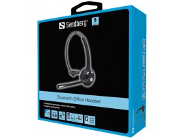 Slušalke brezžične Sandberg naglavne z mikrofonom BT črna Bluetooth z mikrofonom (126-23)