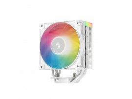 Zračni hladilnik DeepCool AG400 WH V2 - 120mm 30,6 dB 154mm ARGB bela (R-AG400-WHAMMN-GJD)