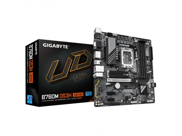 Osnovna plošča 1700 GigaByte B760M DS3H GEN5 microATX VGA HDMI 2xDisplayPort