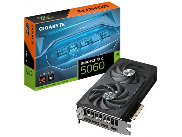 Grafična kartica nVidia RTX5060 GigaByte Eagle OC - 8GB GDDR7 (GV-N5060EAGLE OC-8GD)