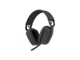 Slušalke brezžične Logitech naglavne z mikrofonom USB-C Zone Vibe 100 grafit Bluetooth (981-001213)