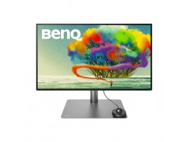 Monitor BenQ 68,6 cm (27,0") PD2725U 3840x2160 Grafika IPS 5ms 2xHDMI DisplayPort 2xThunderbolt3 65W 2xUSB3.2 USB-C-Out Pivot  DCI-P3-95% HDR400 DesignVue