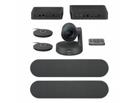 Konferenčni sistem Logitech Rally Plus 4K Kit komplet USB-C HDMI 4K UHD daljinec (960-001224)