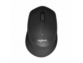 Miš Logitech brezžična optična M330 črna silent plus (910-004909)