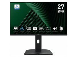 Monitor MSI 68,6 cm (27,0") MP275QPG 2560x1440 100Hz IPS 1ms 2xHDMI DisplayPort Pivot Zvočniki  DCI-P3-79% AdaptiveSync PRO-Serija