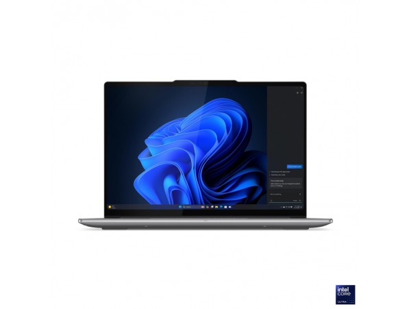 Prenosnik Lenovo 36,8 cm (14,5") Yoga Pro 7 3000x1876 OLED na dotik 500nit 120Hz Ultra 7-255H/32GB/SSD1TB/BL/ALU/Intel Arc 140T/Win11Home (83KF000ESC)