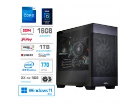 Računalnik MEGA MT S7X BUSINESS i7-13700/Intel 770/16GB/1TB-4.0/750W/Win11Pro/črna