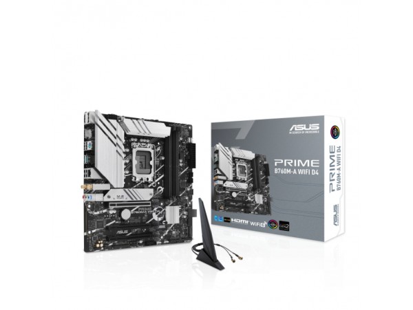 Osnovna plošča 1700 Asus PRIME B760M-A WIFI microATX 2x HDMI 1xDisplayPort