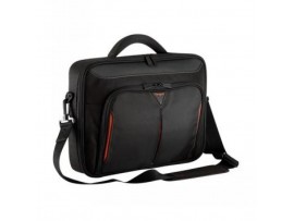 Torba za notesnik 36,0 cm (14,1") Targus Classic Clamshell črna/rdeča (CN414EU)