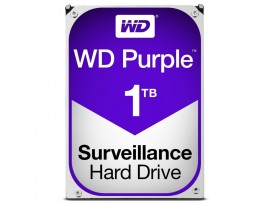 Trdi disk 1TB SATA3 WD10PURZ 6Gb/s 64MB Purple - primerno za snemalnike 24/7 delovanje