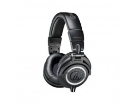 Slušalke žične Audio-Technica naglavne 1x3,5mm ATH-M50X črna (ATH-M50X)
