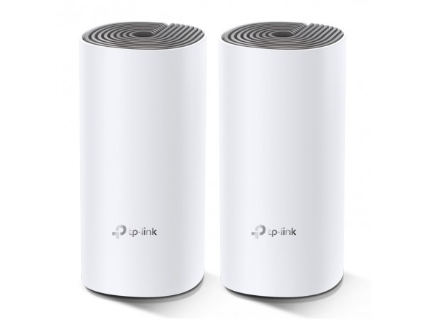Usmerjevalnik brezžični mrežni sistem TP-Link Deco E4 WiFi5 802.11ac AC1200 867Mbit/s MESH MU-MIMO 2xLAN 2x notranja antena (Deco E4(2-pack))