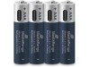 Baterijski vložek MediaRange MRBAT160 LR 03 AAA 500mAh polnjenje USB-C 4kom (MRBAT160)