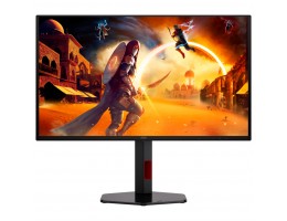 Monitor AOC 67,3 cm (26,5") Q27G4SDR 2560x1440 Gaming 360Hz OLED 3ms 2xHDMI DisplayPort 2xUSB3.2 Pivot  2H DCI-P3-99% AdaptiveSync G-Sync Compatible HDR400 G4