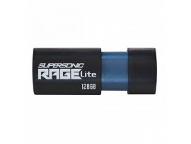 Spominski ključek 128GB USB 3.2 Patriot Supersonic Rage Lite 120MB/s gumificiran brez pokrovčka črno-moder (PEF128GRLB32U) Spominski ključek 128GB USB 3.2 Patriot Supersonic Rage Lite 120MB/s gumificiran brez pokrovčka črno-moder (PEF128GRLB32U)