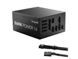 Napajalnik - 1000W be quiet! Titan Dark Power 14 80Plus Titanium 95,5% ATX 3.1 (Gen5) Modular 135mm črna (BP020EU)